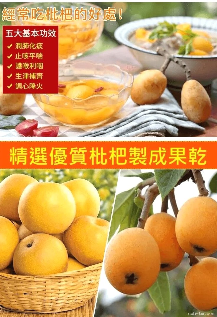 竹鹽枇杷乾&copy;萃品匯